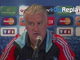 OM - Bayern Deschamps "J'assume le choix d'Andrade"