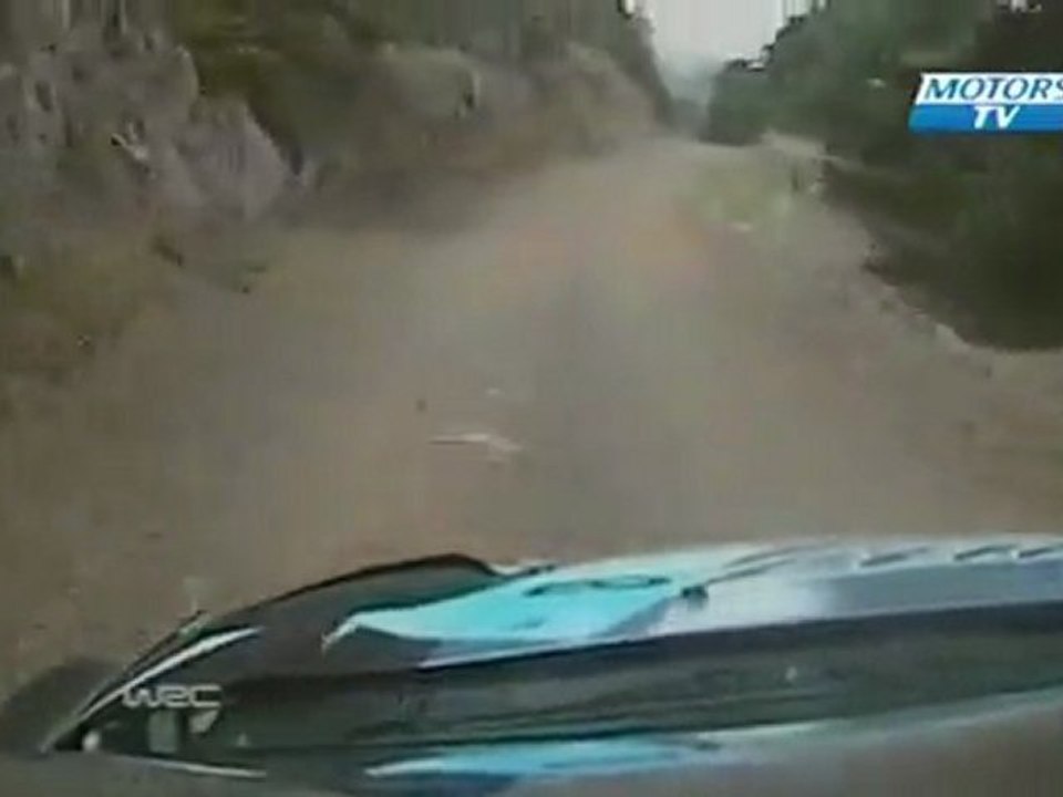 WRC Rally Greece 2011 Kimi Räikkönen SS11 onboard