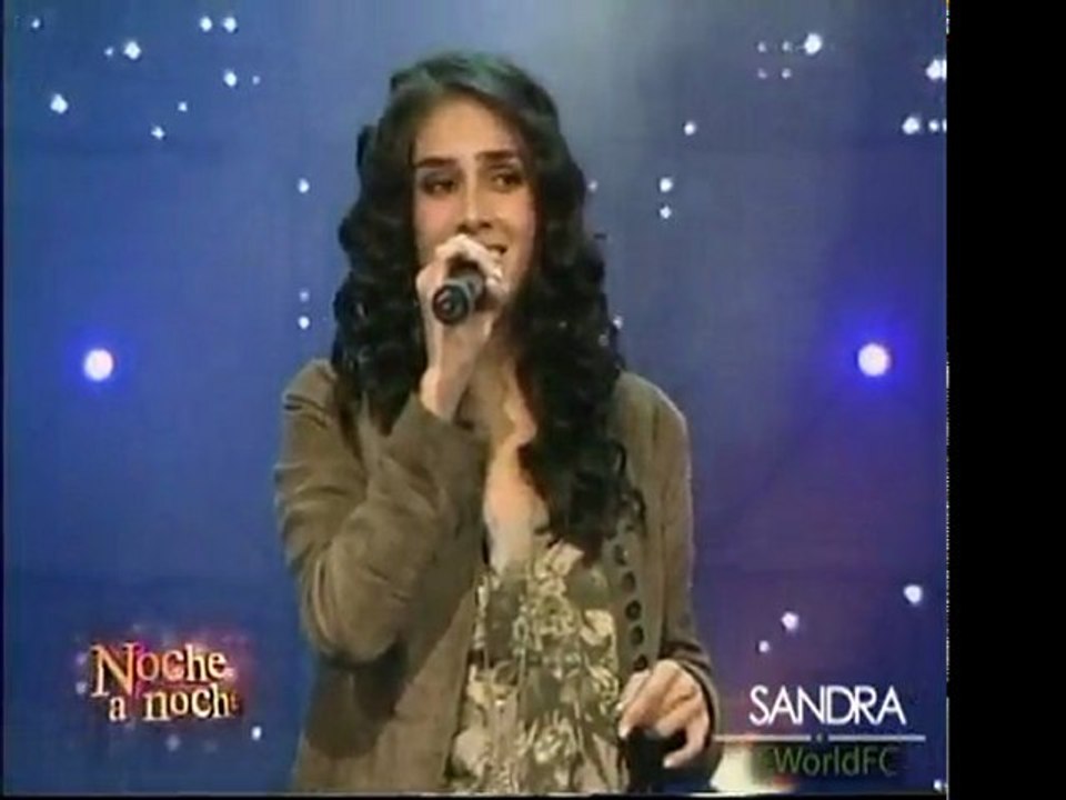 Sandra Echeverria en Noche a Noche [Part.1]