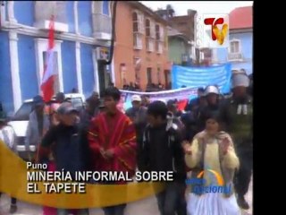 Puno Ciudadanos opinan sobre impacto de mineria informal