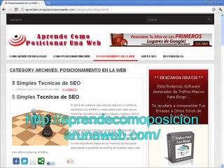 como posicionar en buscadores