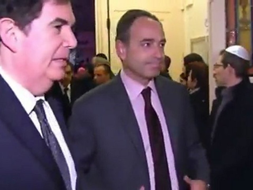Tous les politiques à la synagogue