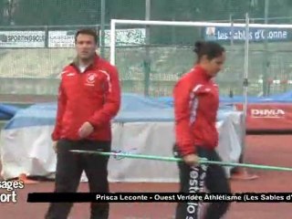 Visages du Sport : Prisca Leconte, Javelot