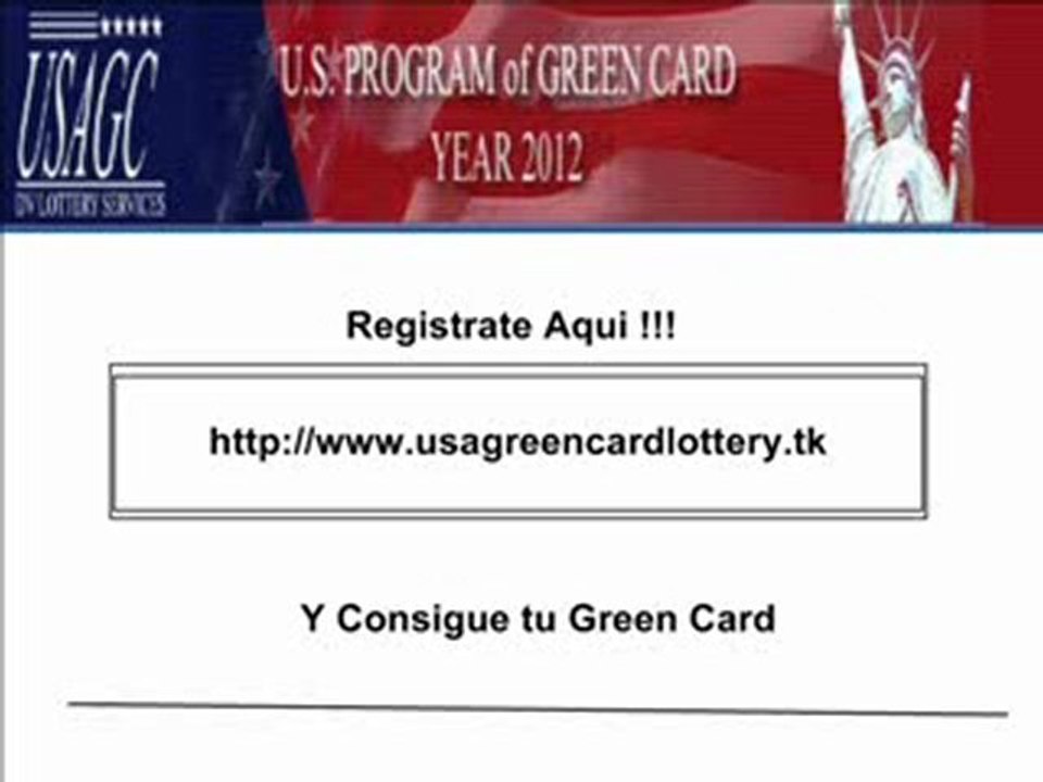(Usa Green Card Lottery)