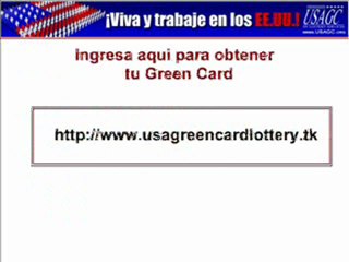 Como Tener tu (Usa Green Card Lottery)