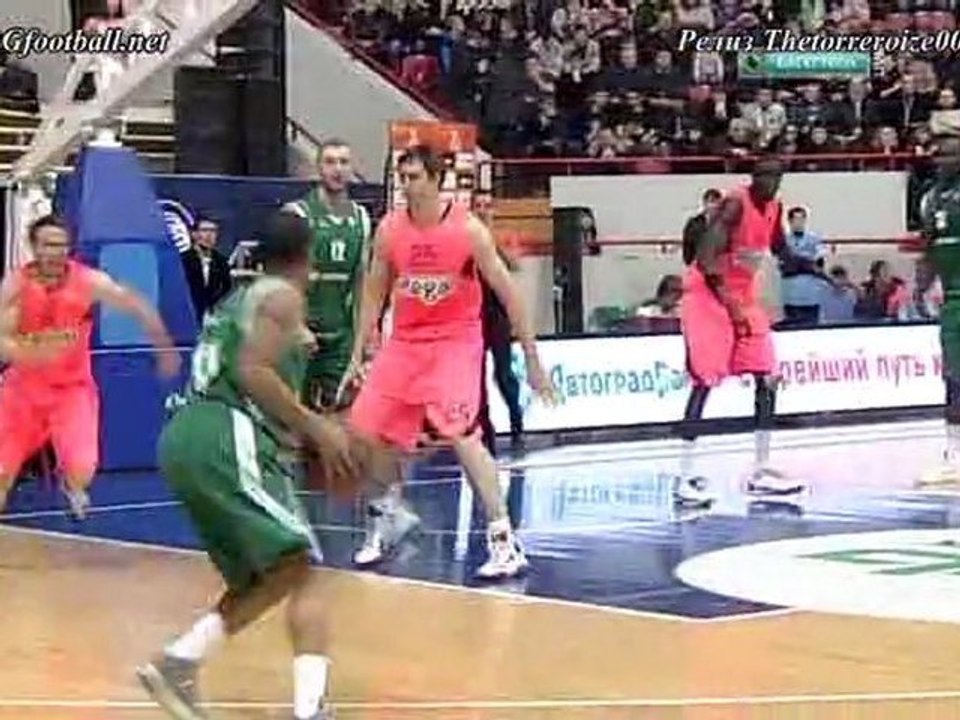 уникс - барселона, 2-ая четверть