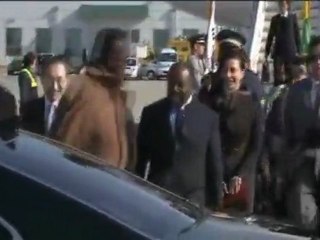 Đón tiếp Ali Bongo tổng thống Gabon