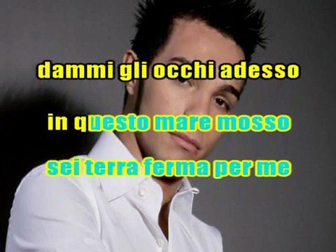 Marco Carta - Vorrei tenerti qui karaoke