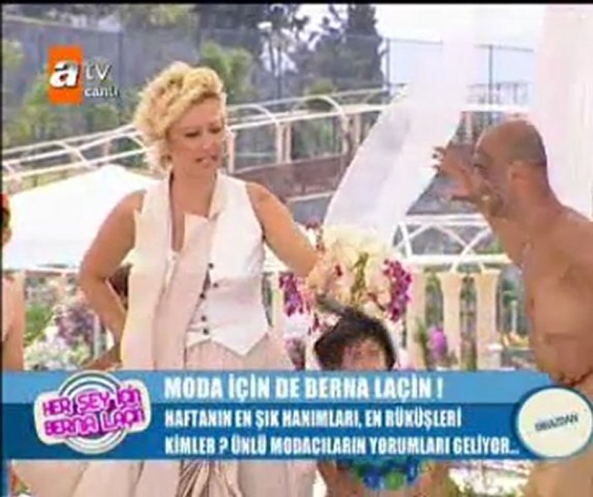 lastik adam ilker Çevik A TV Herşey için Berna Laçin Bodrum..!!