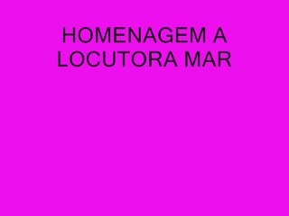 MARY DI LELLO LOCUTORA DO PROGRAMA ENCONTRO COM A MADRUGADA (REGÊNCIA FM LINS)