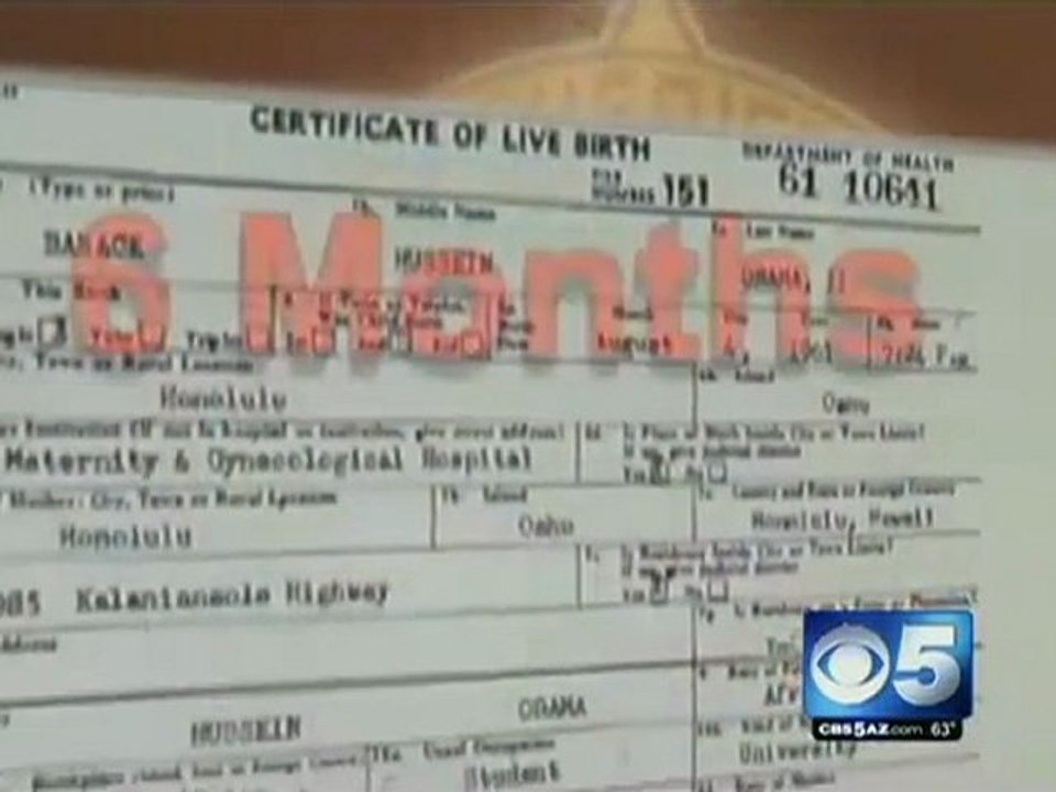 Confirmed - Barack Obamas Birth Certificate Is Not Authentic (2012)