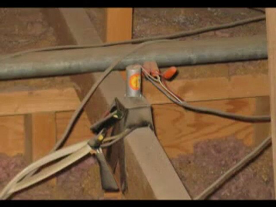 Phoenix Home Inspector, Stan Fikel Finds Low Voltage Relay In Attic