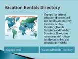 Bed and Breakfast Directory| Vacation Rentals Directory | Hotels Directory - Book online