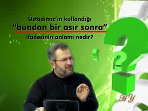 MEHMET SAİD YAZ 'a CEVAP : BEDİÜZZAMAN HZ. MEHDİ'NİN HİCRİ 1400'DE GELECEĞİNİ SÖYLÜYOR