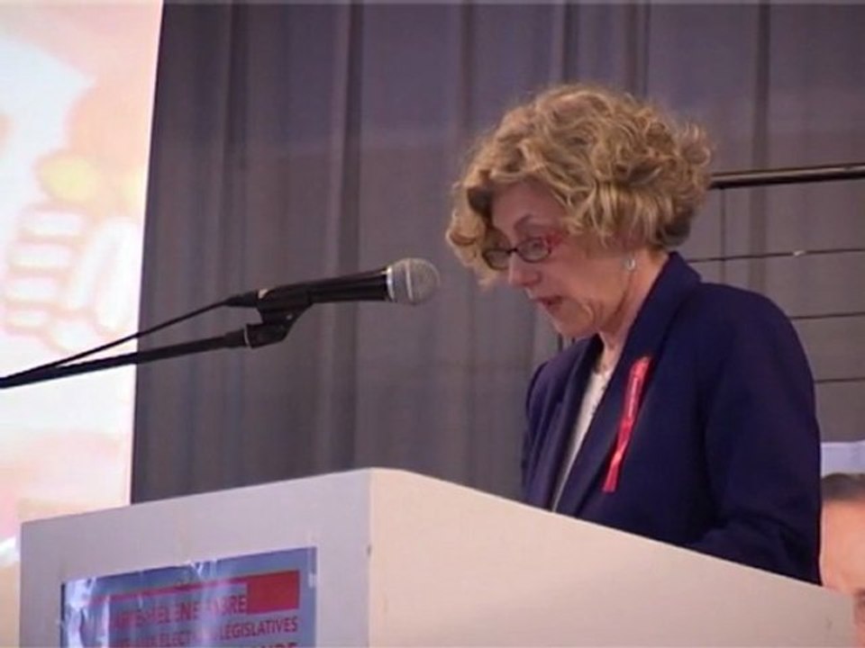 Meeting de Montredon : Intervention de Marie-Hélène Fabre sur l'égalité femmes-hommes