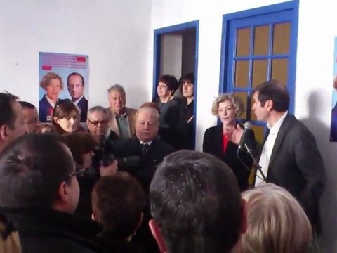 Inauguration de la permanence de campagne de Marie-Hélène Fabre à Narbonne