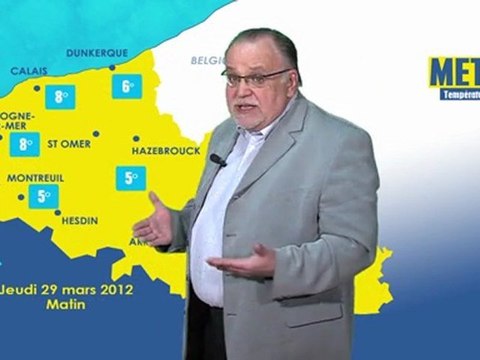 Opal'TV : Météo du jeudi 29 mars 2012
