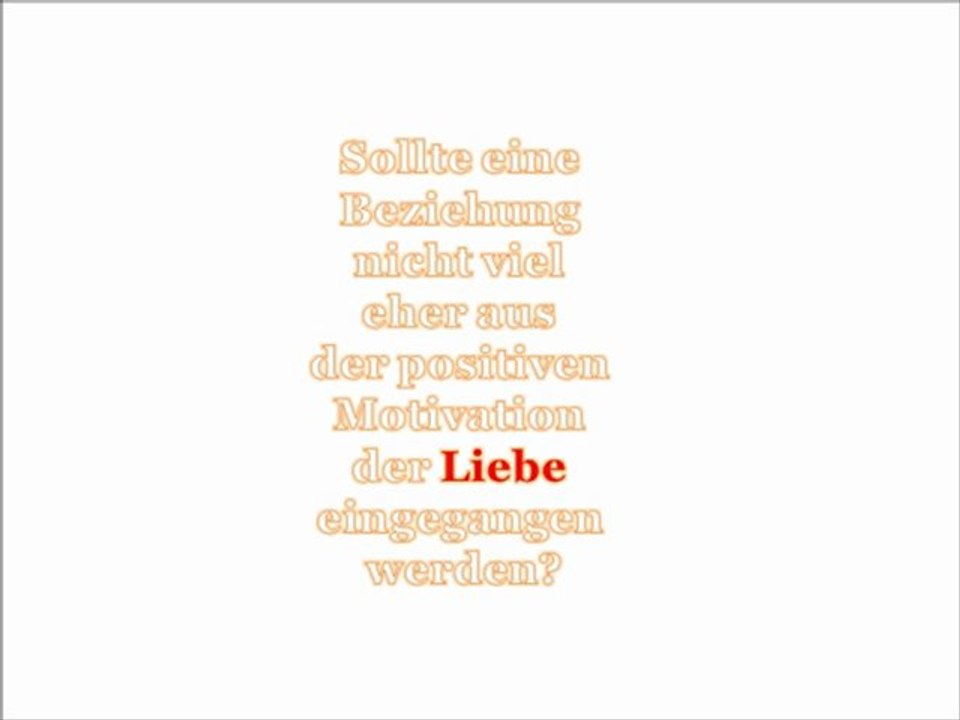 Wie kann man eine Freundin halten?