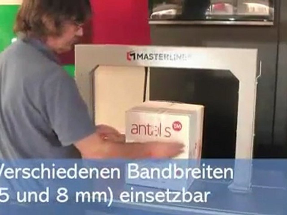 Video Tutorial Umreifungsmaschine Masterline 410A
