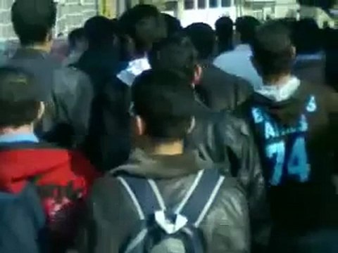 فري برس درعامظاهرة طلابية مدينة جاسم المحتلة 28 3 2012