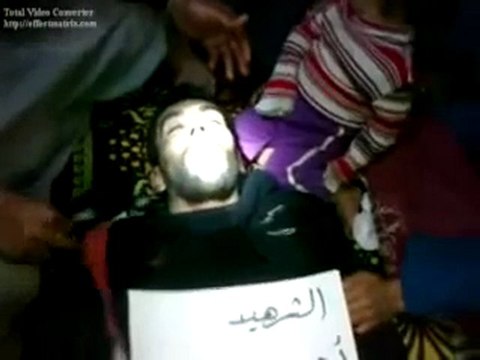 فري برس ادلب كفرروما الشهيد أحمد محمد البرو 27 3 2012