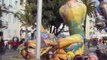 Personnages gonflables au Carnaval de Nice