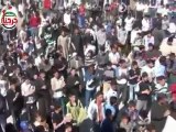فري برس ادلب جرجناز مظاهرة لنصرة المدن المحتلة 27 3 2012