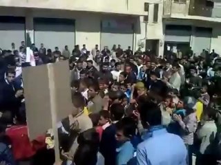 فري برس ادلب دير الشرقي مظاهرة نصرة للمدن المحاصرة الثلاثاء 27ـ3ـ2012