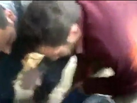 فري برس حمص الحولة إصابة أحد قواشيش الحولة نتيجة قصف الجيش 27 3 2012