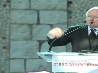 Meeting de Nice : le discours de Michel Vauzelle
