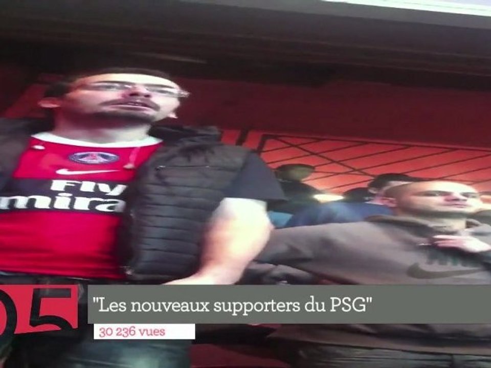 Le top 5 : La chute d'un supporter du PSG, un chat furtif et une chanson pour Trayvon Martin