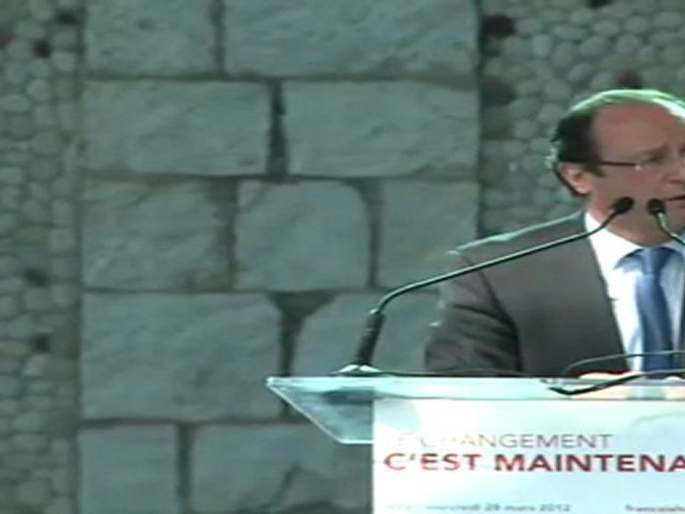 Meeting de François Hollande à Nice