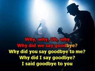 Dave MacLean  -  We said goodbye  karaoke