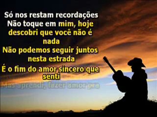 Karaoke  Matogrosso & Mathias  -   De Igual Pra Igual  karaoke