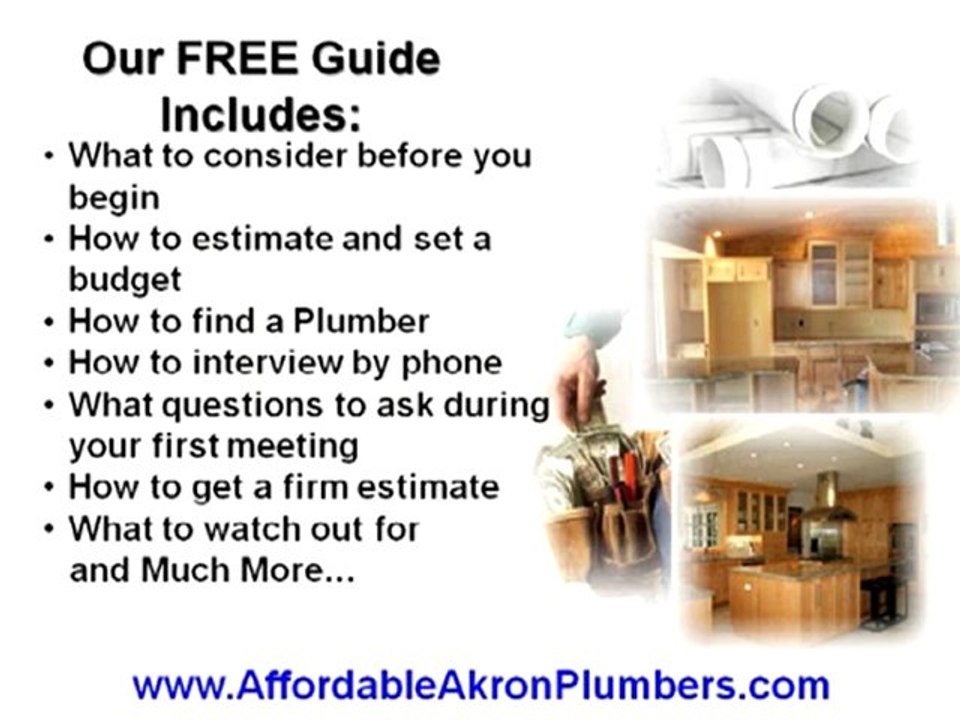Affordable Akron Plumbers