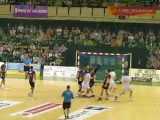 HBC NANTES - MONTPELLIER But de Nikola Karabatic