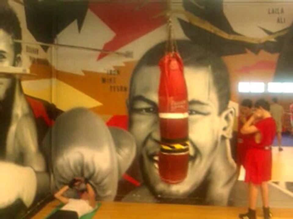 Boxing training