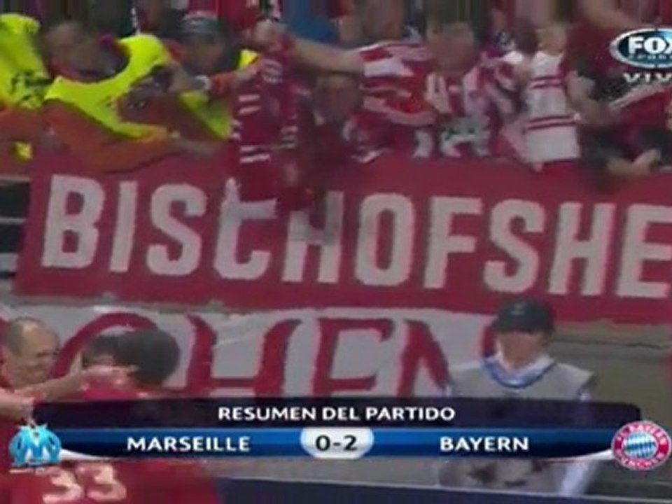 Champions League: Marsella 0-2 Bayern Münich