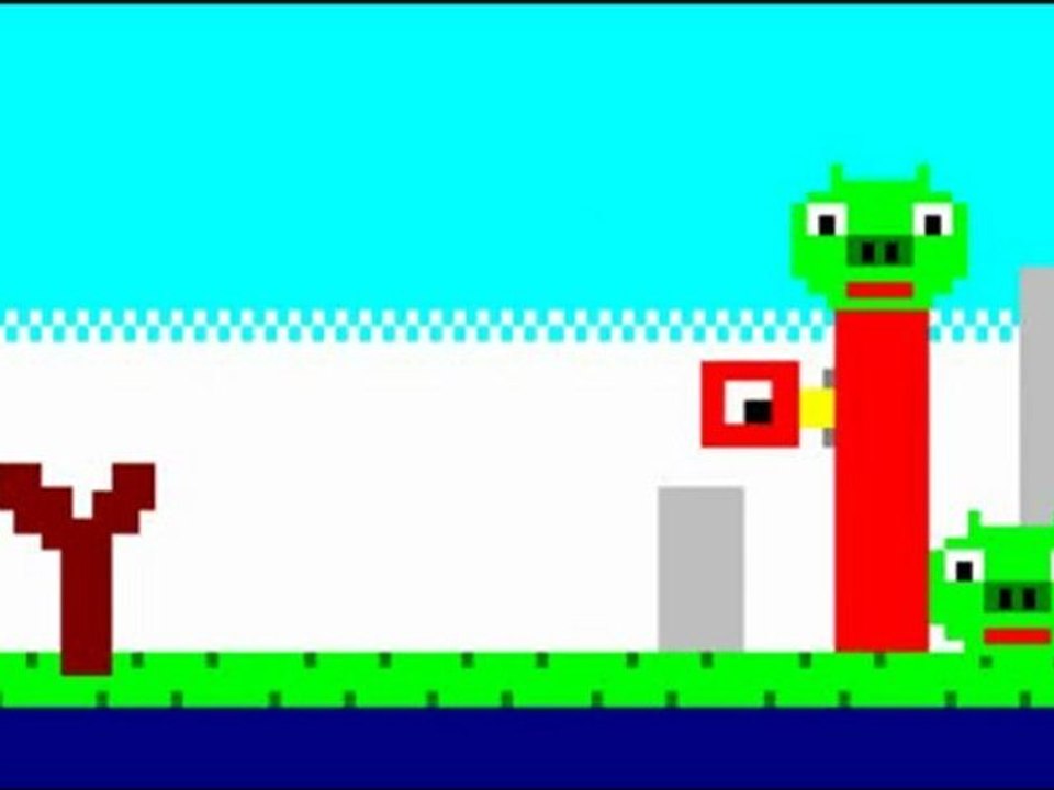 80's Computer Angry Birds