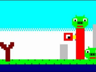 80's Computer Angry Birds