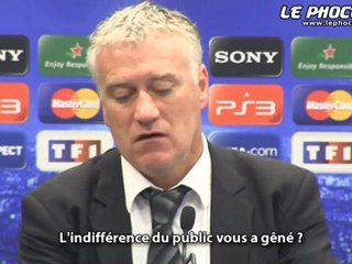 Deschamps : "Rien à reprocher à Andrade"
