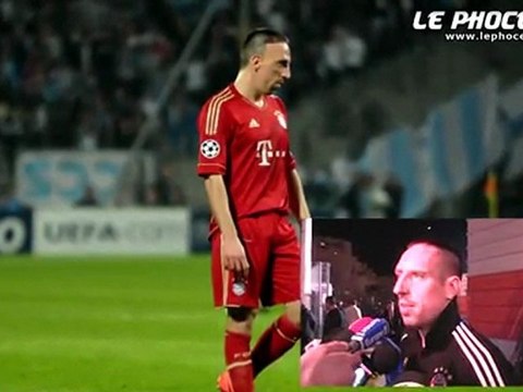 Ribéry évoque l'accueil du Vélodrome