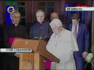 El Papa se despide de La Habana, Cuba