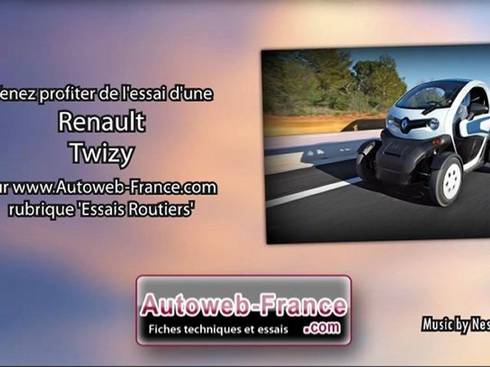 Essai Renault Twizy - Autoweb-France