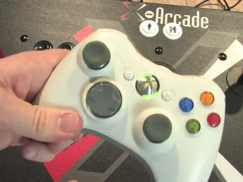 Classic Game Room - X-ARCADE Xbox 360 adapter for Tank Stick