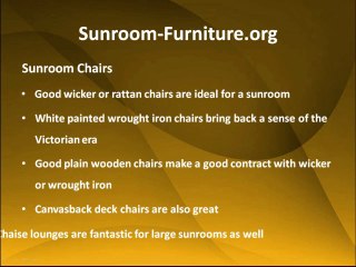 Sunroom Furniture - All The Details About Furniture