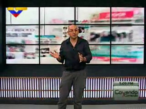 (VIDEO) Cayendo y Corriendo del día martes, 27.03.12 1/3