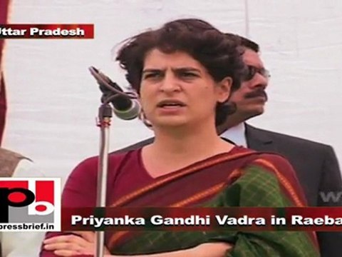 Priyanka Gandhi Vadra in Raebareli: Negative politics destroyed UP