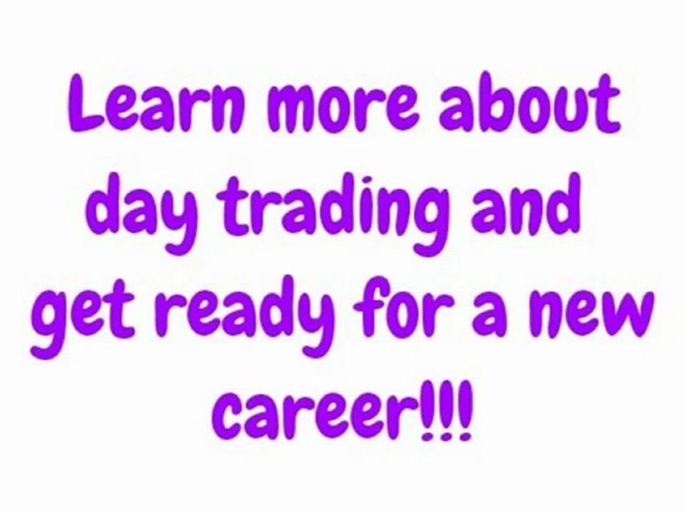 Day trading for a living