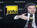 Jean-Luc Mélenchon, candidat du Parti de gauche